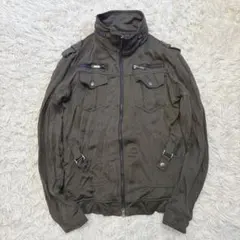 00s Y2K in the attic シワ加工 ジャケット ミリタリー M