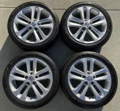 日産 NISSAN 純正 ジューク アルミ中古ホイール 17×7.0×5 ホイールのみ販売可】ニッサン ジューク 純正 17in 7J +47 PCD114.3