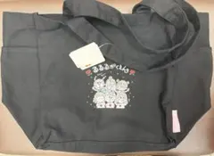 タグ付き新品　るるる学園　トートバッグ　黒　サンリオ　アベイルのサムネイル