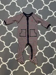 Ralph Lauren ストライプロンパース