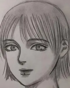 手描きイラスト、オリジナル、自作、アナログ