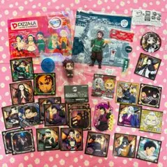 鬼滅の刃 27点 まとめ売り アクスタ シール ステッカー カード 缶バッジのサムネイル