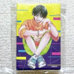 春の嵐とモンスター　漫福ガチャ　長方形缶バッジ　スタンド付き　C
