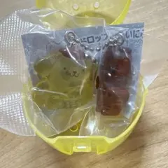 サンリオ　　なかよし ドロップチャーム　ポムポムプリン＆チームプリン