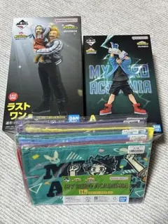 一番くじ ヒロアカ　A賞 緑谷出久　ラストワン賞 ミリオ&壊理+タオルセット