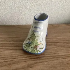 フランス ヴィンテージ 話　靴　陶器 蚤の市