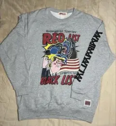 ANIMALIA P/O SWEATSHIRT BLACK LIST スウェット