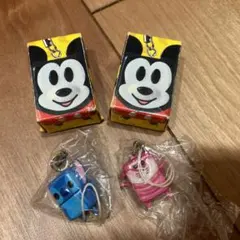【新品未使用】ディズニー　ストラップ　2点セット