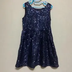 GapKids＊ノースリーブ ワンピース 120cm/S(6-7) ネイビー