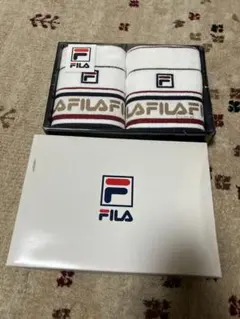 新品未使用フィラ　FILA ウォッシュタオル　　２枚　日本製　綿100%