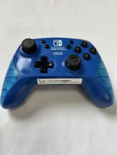 青いワイヤレスコントローラー Nintendo Switch