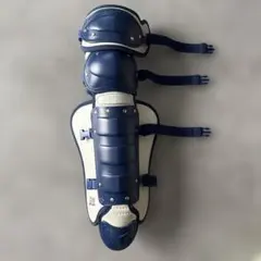 新品未使用 ベルガード キャッチャー用 JSBB レガース ネイビー L-150