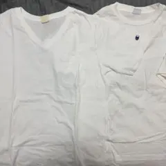 Champion ホワイト Tシャツ 2枚セット M
