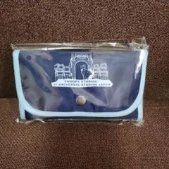 スヌーピー 折りたたみエコバッグ、メモ帳、パスケース　３点セット