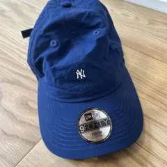 New Era 9FORTY ネイビー　キッズ・ヤンキース　ニューエラ