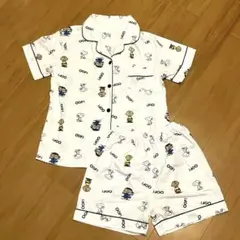 スヌーピー SNOOPY パジャマ ルームウェア セットアップ 半袖 短パン