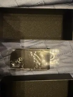 メルセデス・ベンツ キーホルダー ブラックレザー