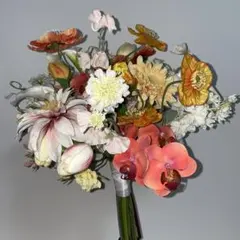 【造花】ブーケ　ブートニア