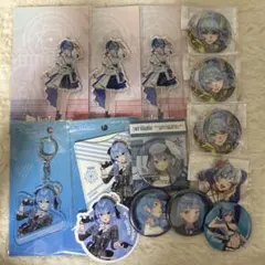 ホロライブ 星街すいせい グッズセット アクリルスタンド ステッカー 缶バッジ