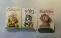 ダッフィーアンドフレンズ クッキーアン ジェラトーニ シェリーメイ フィギュア