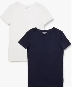 マルチパック Tシャツ レギュラーフィット 半袖 (クルーネック/Vネック)のサムネイル