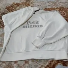 INGNI Petit mignon スウェットレディースMサイズ白トレイナー