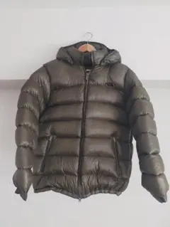 THE NORTH FACE フード付きダウンジャケット オリーブ