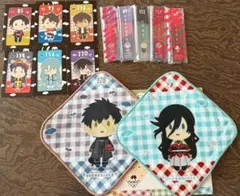 御伴くじ 刀剣乱舞 半券 F賞 ミニタオル Ｇ賞 アクリルキーホルダー