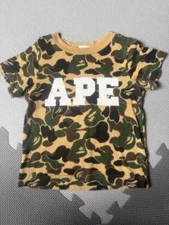 BAPE KIDS 迷彩 Tシャツ 90サイズのサムネイル