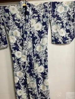 KEITA MARUYAMA 浴衣 ネイビー 花柄のサムネイル
