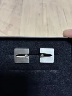 カフリンクス セット スクエア型 T字型