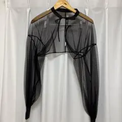 ボレロカーディガン ドレスの上