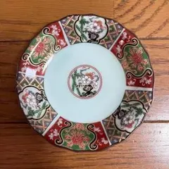新品♪有田焼(仁祥窯)錦古伊万里皿小皿(2個)