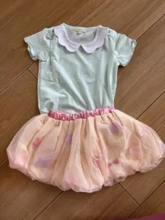 panpantutu ロンパース・スカートセット