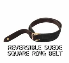 KAJA REVERSIBLE SUEDE RING BELT ovy - メルカリ