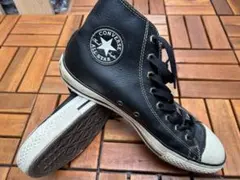 CONVERSE ALL STAR ブラック レザースニーカー