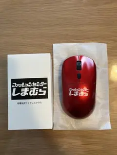 ファッションセンターしまむら ワイヤレスマウス レッド