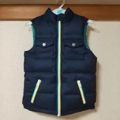リバーシブル ダウンベスト