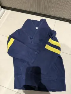 キッズ120長袖パーカートレーナー