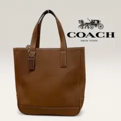【美品】COACH コーチ オールドコーチ レザー ハンドバッグ レア ブラウン