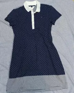 TOMMY HILFIGER ポロシャツワンピース L/G
