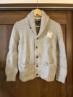 ラルフローレン　ショールカラー　カーディガン