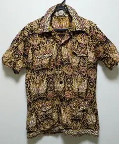 java batik　Mサイズ　半袖シャツ