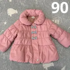 90 女の子 アウター ピンク かわいい