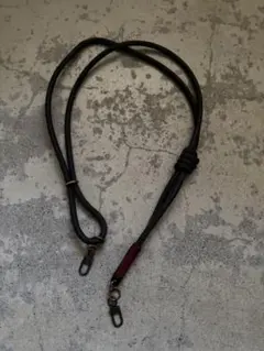 スマホショルダーストラップ ブラック　Topologie トポロジー