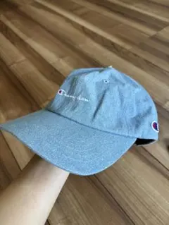 Champion ライトブルー キャップ