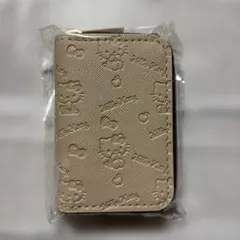 ハローキティ 型押しマルチケース ベージュ
