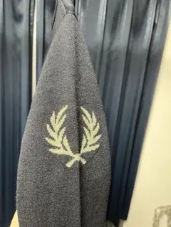 フレッドペリー、メンズ、ニットセーター、M ブラック