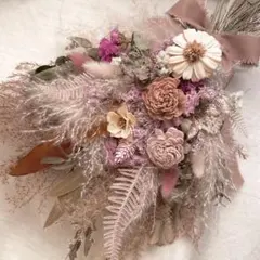 ドライフラワースワッグ2136