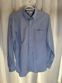 ユニクロ オックスフォードシャツ ブルー　Mサイズ